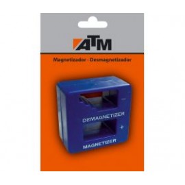 Magnetizer-demagnetizer in individual blister