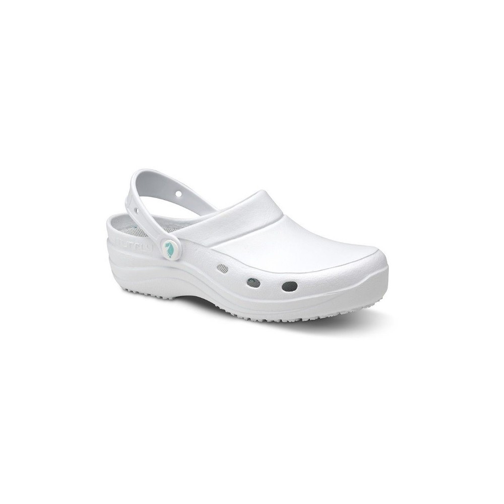 SIROCOS WHITE CLOGS 38