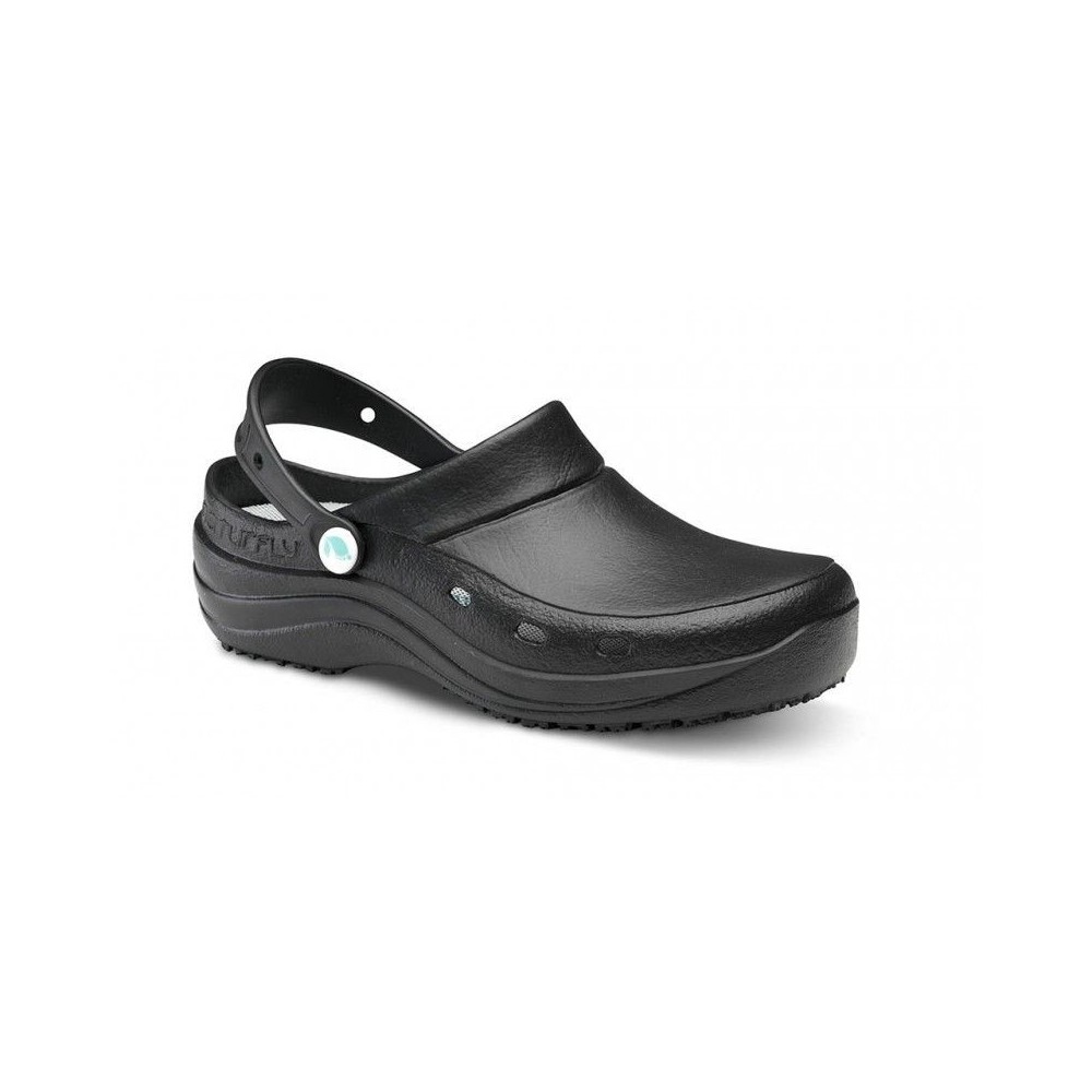 SIROCOS BLACK CLOGS 36