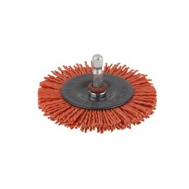 NYLON DISC BRUSH V 6MM 75MM