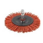 NYLON DISC BRUSH V 6MM 75MM