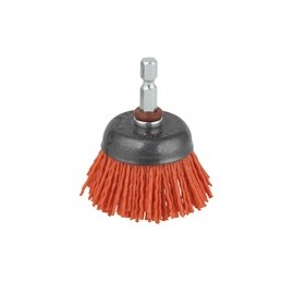 NYLON V CUP BRUSH 6MM 65MM