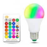 BOMBILLA LED COLOURS A60 E27 10W RGBW CON MANDO