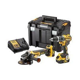 KIT XR 18V DCD796+DCG405+2ba 5Ah+TS DEWALT