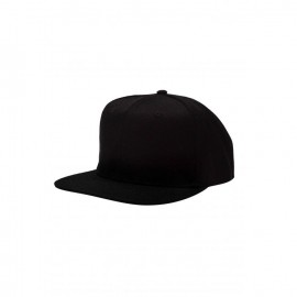 BLACK 6 PANELS CAP