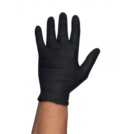 GENTLE TOUCH BLACK NITRILE GLOVE 3.5 Gr