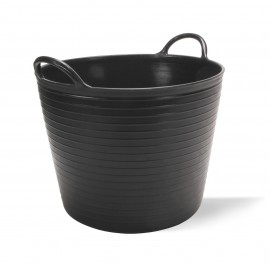 BLACK PLASTIC BASKET