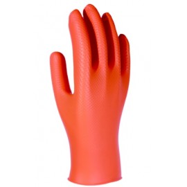 UNIGRIP ORANGE NITRILE GLOVE