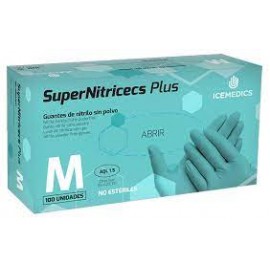 BLUE NITRILE GLOVE "SUPERNITRICECS PLUS