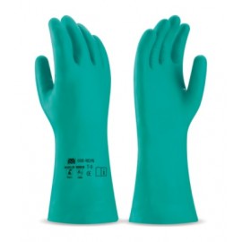 GREEN NITRILE GLOVE WITHOUT SUPPORT