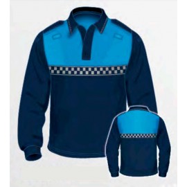 Covacha long-sleeved polo shirt