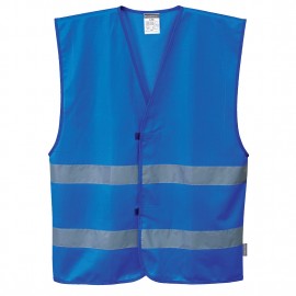 BLUE CANVAS VEST