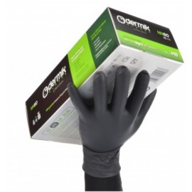 BLACK NITRILE GLOVES (100 UNITS)