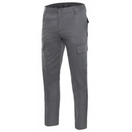 Cotton multi-pocket trousers