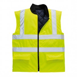 YELLOW REVERSIBLE AV VEST