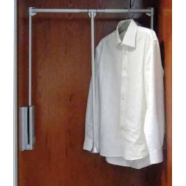 ALUMINUM/SILVER WARDROBE LIFT 60-83 CM.