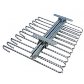 REMOVABLE PANTS RACK 50 WITHOUT HAND (11 BARS) CHROME