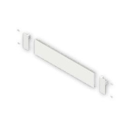 INTERIOR DRAWER FRONT KIT 84 MM WHITE