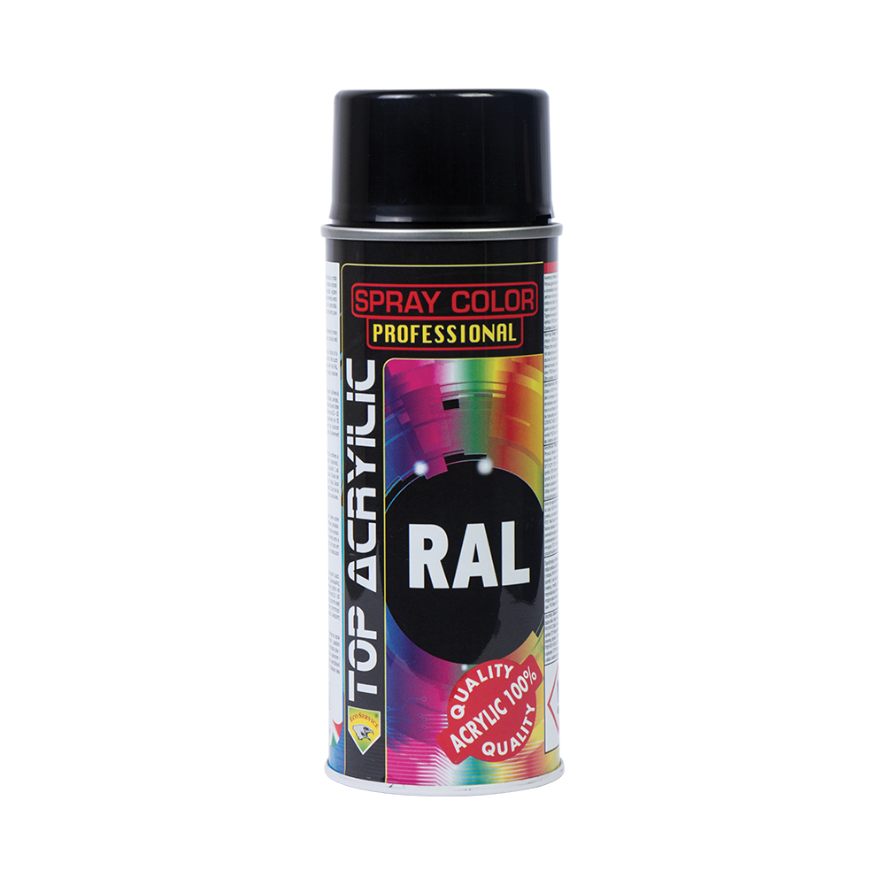 SPRAY TOP RAL 9005 MATTE BLACK