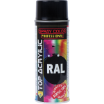 SPRAY TOP RAL 9005 MATTE BLACK