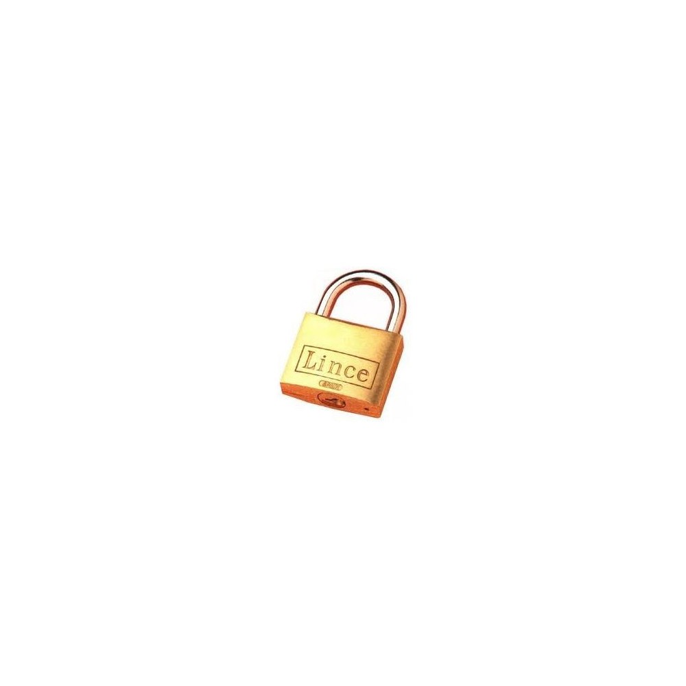 PADLOCK LINCE 300-40 IBERDROLA Nº4 BRASS WITH KEY