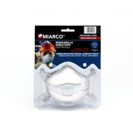 DOUBLE MASK WITH FFP3 VALVE Blister 1 Unit.