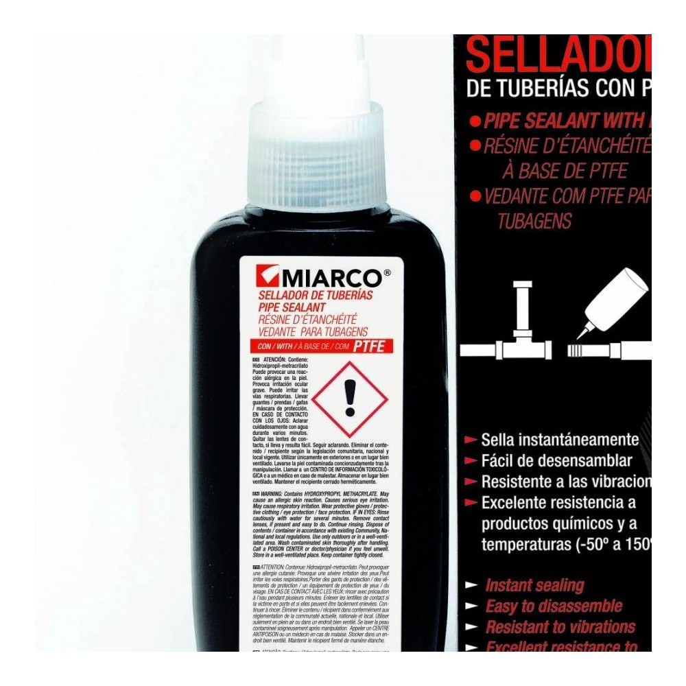 ANAEROBIC SEALANT WITH PTFE 50ml