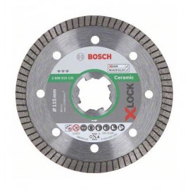 DISCO DE CORTE DE DIAMANTE X-LOCK EXTRACLEAN TURBO 115x22.23x1.4x7MM