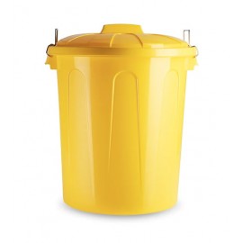 TRASH BIN 51LT YELLOW PARCHISI