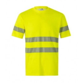 CAMISETA AV ALGODON M/C AMARILLO