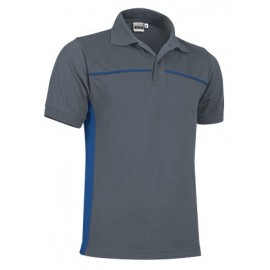 POLO THUNDER GRIS CEMENTO/AZUL ROYAL M