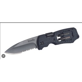 CUCHILLO PLEGABLE INOX 3EN1 4 PUNTAS