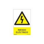 ADHESIVO RIESGO ELECTRICO 50*50MM