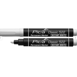 PICA-522/52-MARKER-PERMAN.-THICK BULLET-WHITE