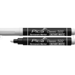 PICA-522/52-MARKER-PERMAN.-THICK BULLET-WHITE