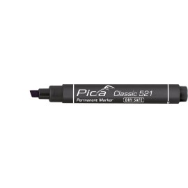 PICA-521/46-MARKER-PERMAN.-TYPE CHISEL-BLACK