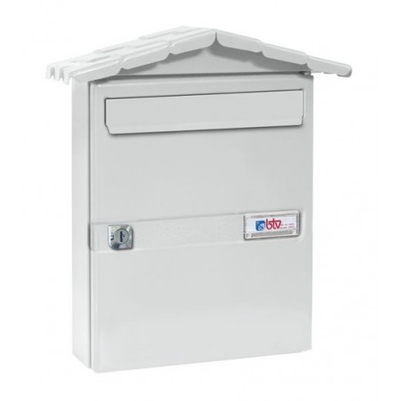 WHITE CHALET MAILBOX