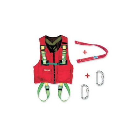 HARNESS WITH VEST - ECOSAFEX VEST - COMPLETE