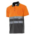 Two-tone polo shirt AV