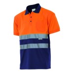 Two-tone polo shirt AV