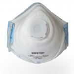 CELLULOSE MASK FFP2 D NR W / EXHALATION VALVE GC LM (UNIT)