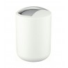 BUCKET HINGED LID 2 LT BRAZIL WHITE