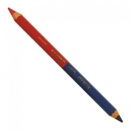 PROFESSIONAL PENCIL FOR THICK MINE CONSTRUCTION Ø6.25 BLUE AND RED