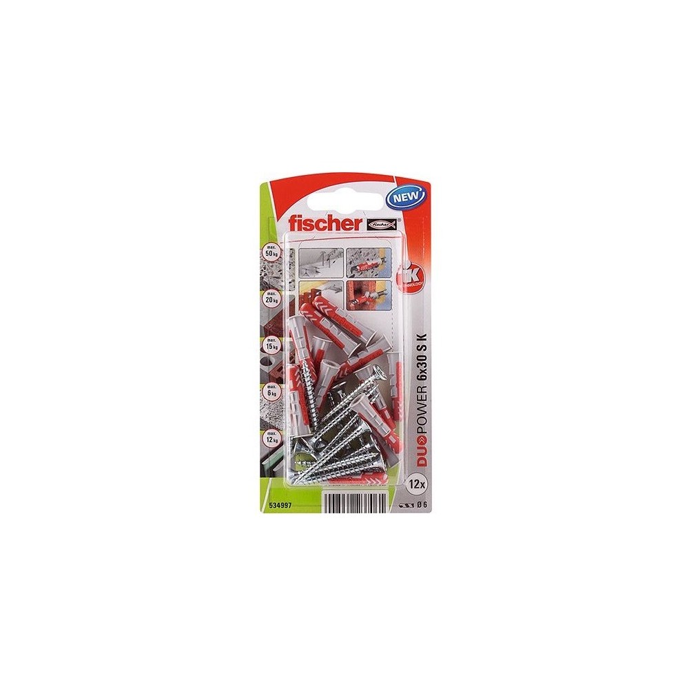 BLISTER DUOPOWER 6X30 SK (12 PCS/BLISTER)