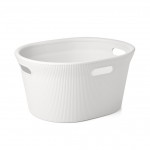 BAOBAB WHITE PERGAMON CLOTHES BASKET