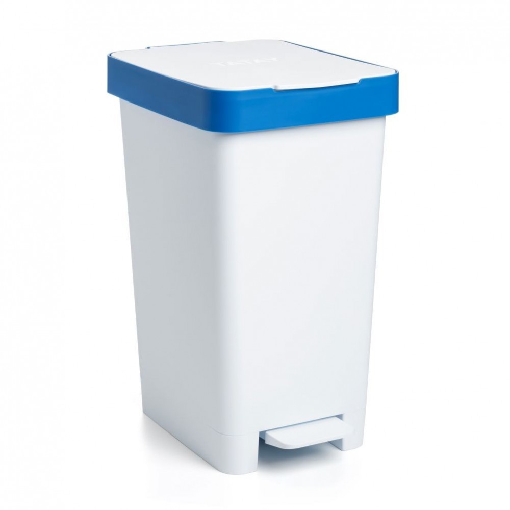 PEDAL BUCKET 25L SMART / RECYCLING BLUE