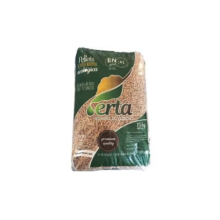 WOODEN PELLET SACK PLUS A-1 ERTASA 15KG