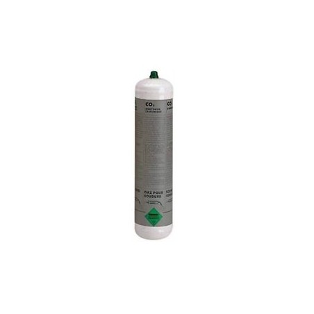 NON-RECOVERABLE 1L CO2 GAS CYLINDER