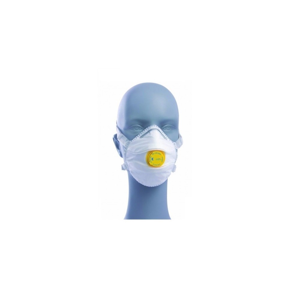 FFP3 MOLDED MASK W / IRU 230-SLV VALVE (UNIT)