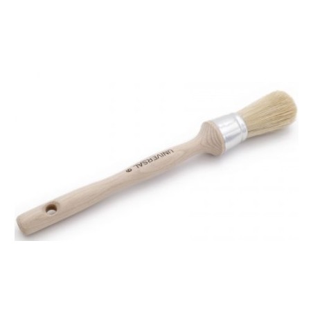 SILVER FERRULE BRUSH WITH TACO Nº 10